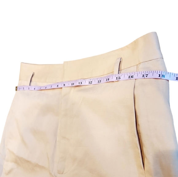 FRAME Linen Cotton High Waist Wide Leg Pants size 16 - Picture 5 of 9